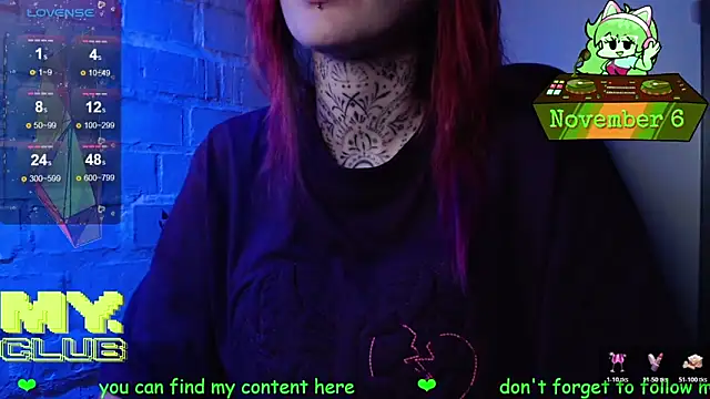 Witch Emma online show from November 6, 8:10 pm