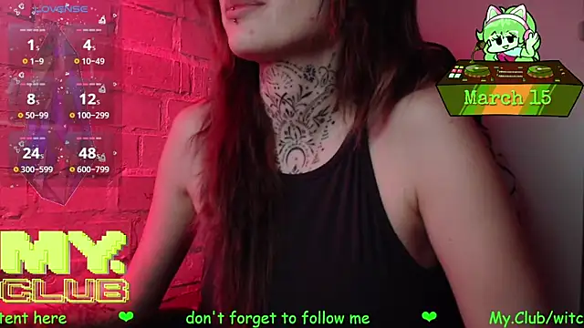 Snapshot of Witch_Emma chatting on March 15, 5:30 pm Witch Emma online show from March 15, 5:30 pm