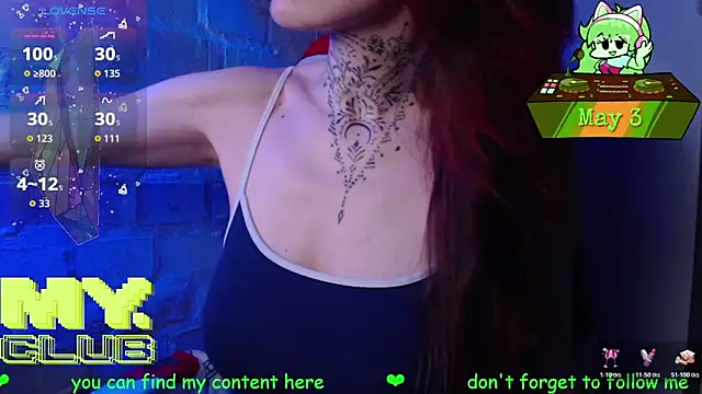 Snapshot of Witch_Emma chatting on May 3, 6:25 pm Witch Emma online show from May 3, 6:25 pm