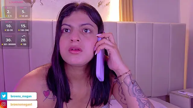 Megan browns1 online show from February 7, 1:04 pm