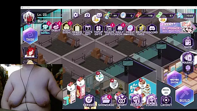 Snapshot of ItsBunniBabe chatting on March 15, 9:52 am ItsBunniBabe online show from March 15, 9:52 am