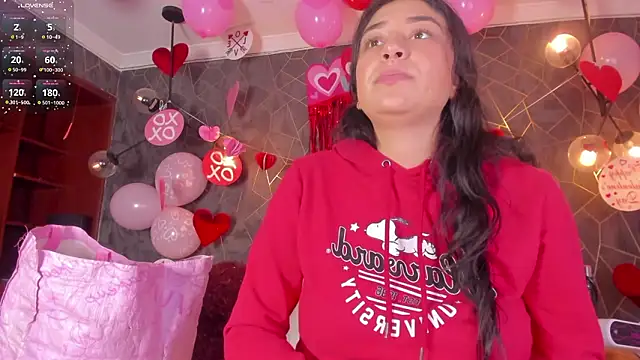 dayra angels online show from February 17, 9:10 pm