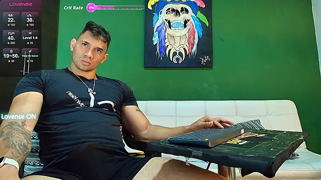 Snapshot of GendersonFit chatting on October 20, 9:15 pm GendersonFit online show from October 20, 9:15 pm