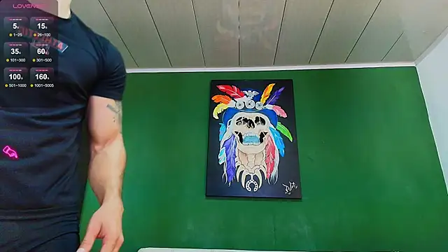 Snapshot of GendersonFit chatting on October 29, 9:27 pm GendersonFit online show from October 29, 9:27 pm