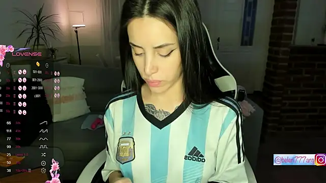 Snapshot of belu_arg chatting on June 27, 9:09 pm belu arg online show from June 27, 9:09 pm