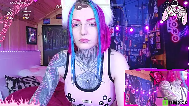 NekoCyber online show from December 9, 1:51 am