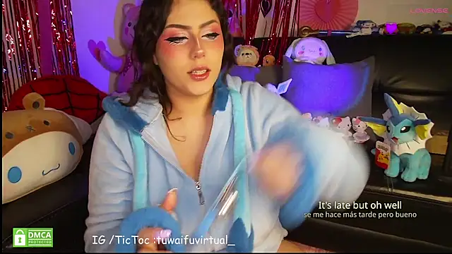 TuWaifuVirtual1 online show from February 20, 12:07 am