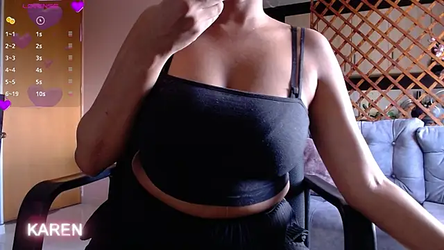 Snapshot of Karen_sex92 chatting on July 16, 6:36 pm Karen sex92 online show from July 16, 6:36 pm