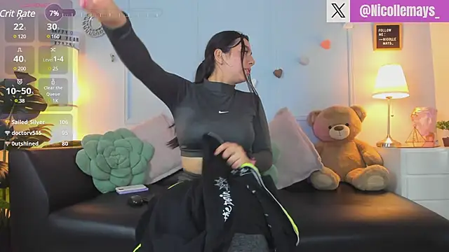 Nicollemays online show from February 25, 12:03 pm