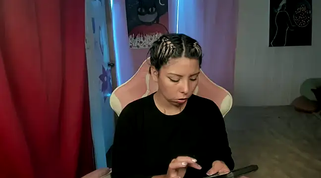 Snapshot of Diosagata chatting on February 16, 4:53 am Diosagata online show from February 16, 4:53 am