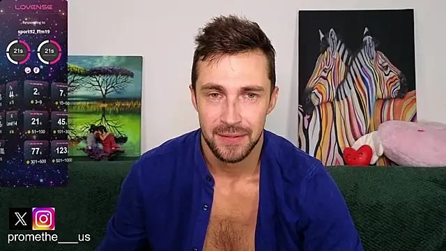 Promethe us online show from October 22, 10:15 am