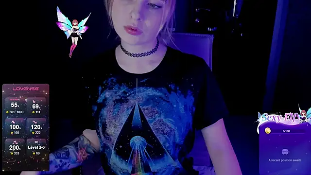 Snapshot of Aqualen chatting on March 7, 7:16 pm Aqualen online show from March 7, 7:16 pm