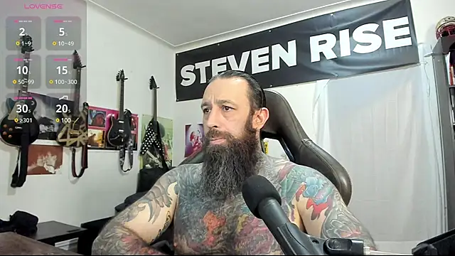 Snapshot of StevenRiseNYC chatting on February 26, 4:03 am StevenRiseNYC online show from February 26, 4:03 am