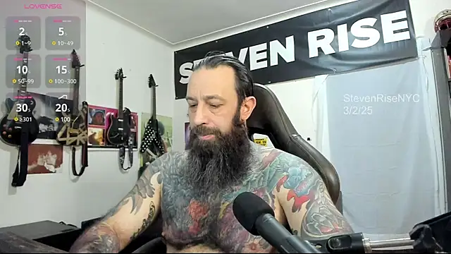 Snapshot of StevenRiseNYC chatting on March 2, 1:05 pm StevenRiseNYC online show from March 2, 1:05 pm