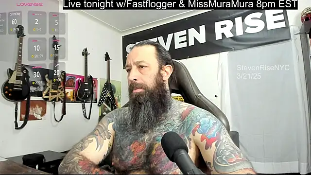 Snapshot of StevenRiseNYC chatting on March 21, 1:01 pm StevenRiseNYC online show from March 21, 1:01 pm