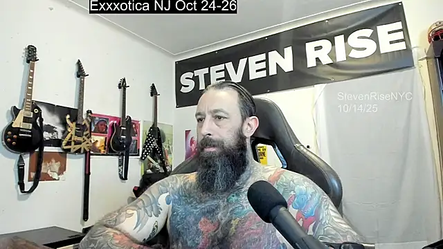 Snapshot of StevenRiseNYC chatting on October 14, 12:50 pm StevenRiseNYC online show from October 14, 12:50 pm