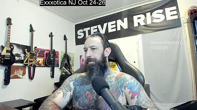Snapshot of StevenRiseNYC chatting on October 20, 11:54 am StevenRiseNYC online show from October 20, 11:54 am