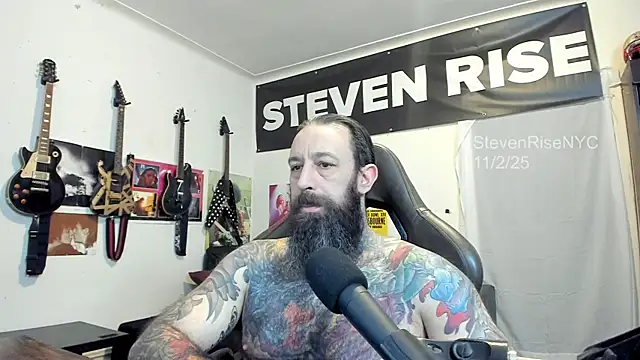 StevenRiseNYC online show from November 2, 12:18 pm