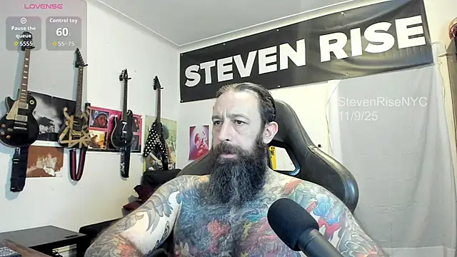 StevenRiseNYC online show from November 10, 2:38 pm