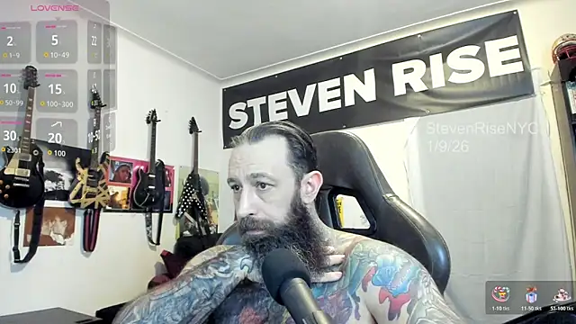 StevenRiseNYC online show from January 10, 1:29 am